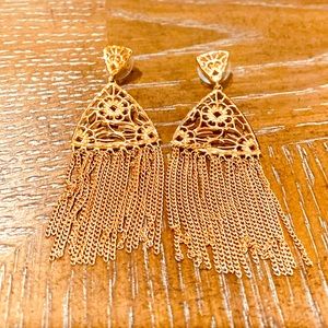 Kendra Scott Rose Gold Dangle Earrings